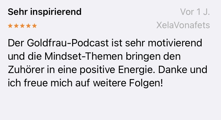Goldfrau Podcast 
